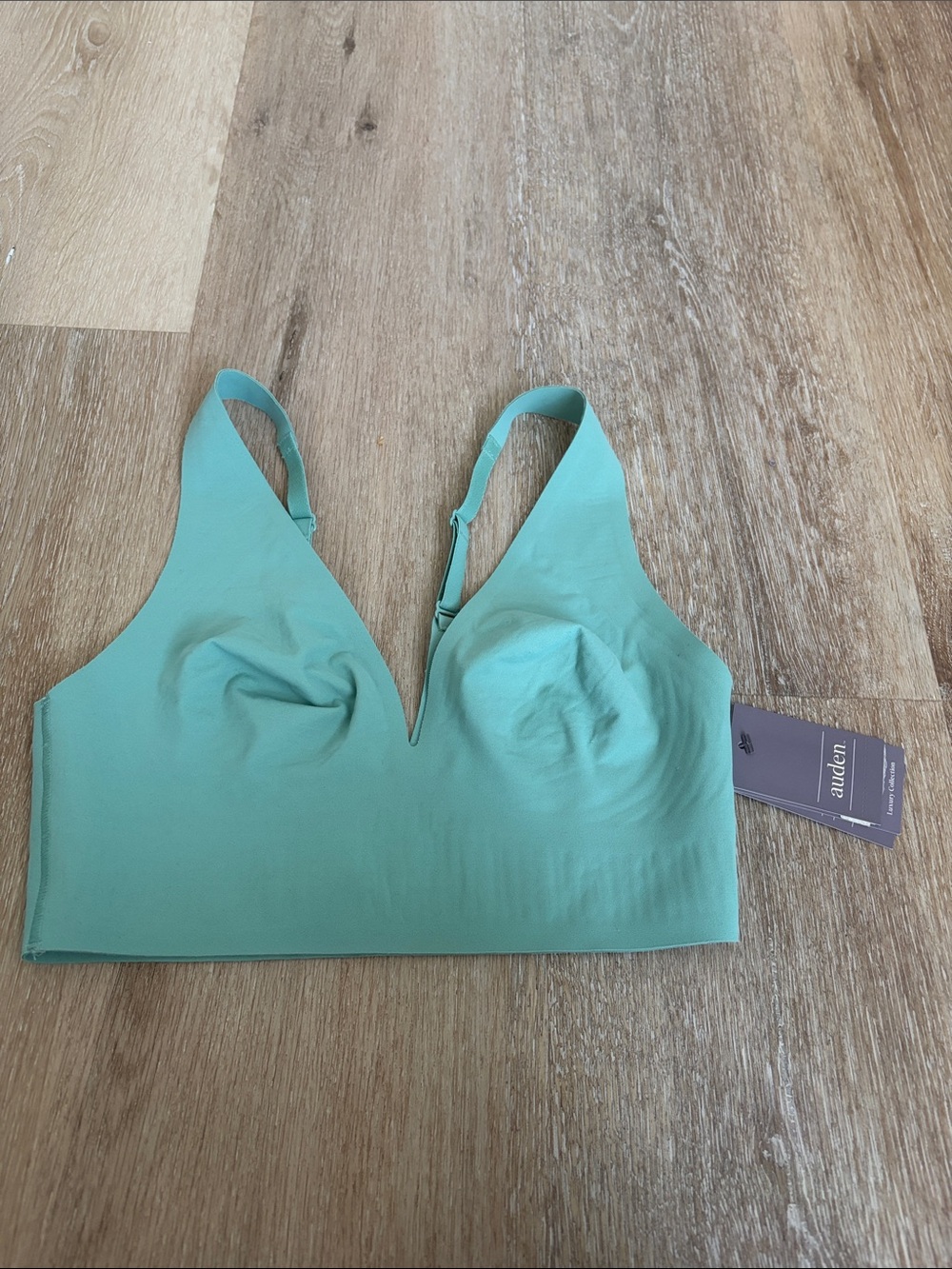 Auden Seafoam Plunge Bralette